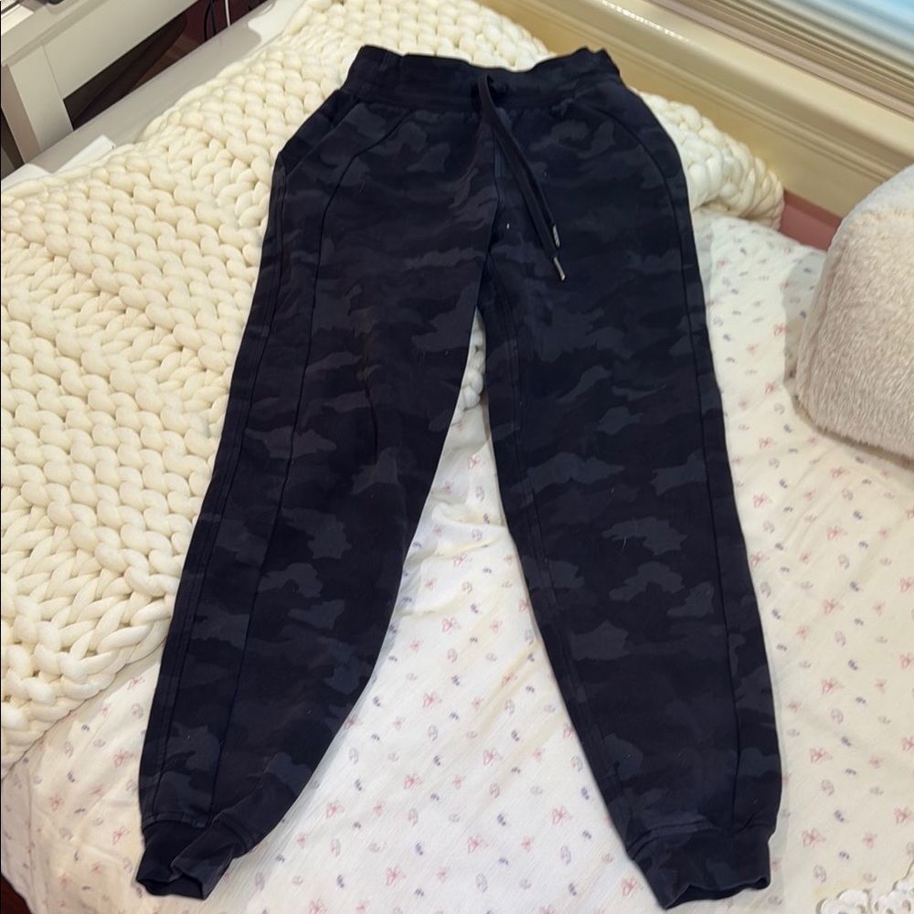 lululemon athletica Black Camo Joggers